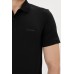 EXUMA ERKEK POLO YAKA T-SHIRT SİYAH 1412036